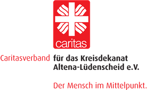 Caritas Altena-Lüdenscheid Logo - Der Mensch im MIttelpunkt