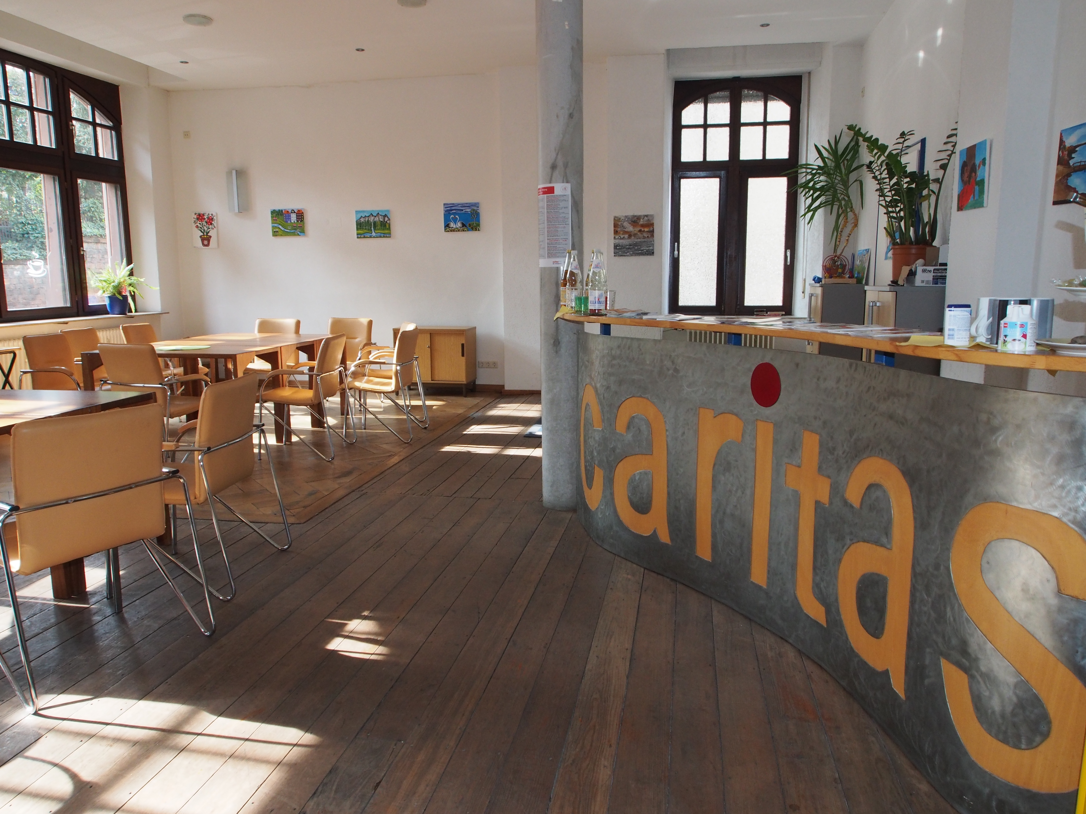 Info-Café CaritasCentrum St. Vinzenz im Erdgeschoss
