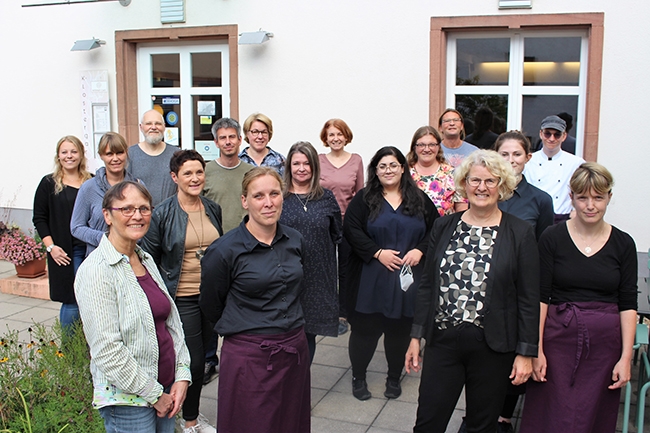 Die Mitarbeitenden des Caritas Zentrum Franzikushaus (CVD)