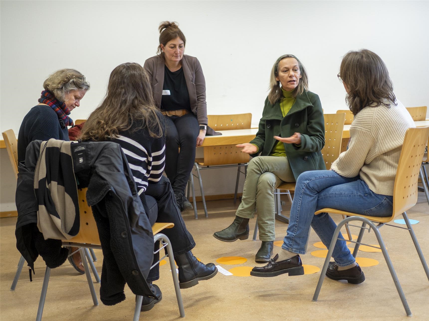 Eine Gruppe von Teilnehmenden beim Workshop (Angela Kröll)