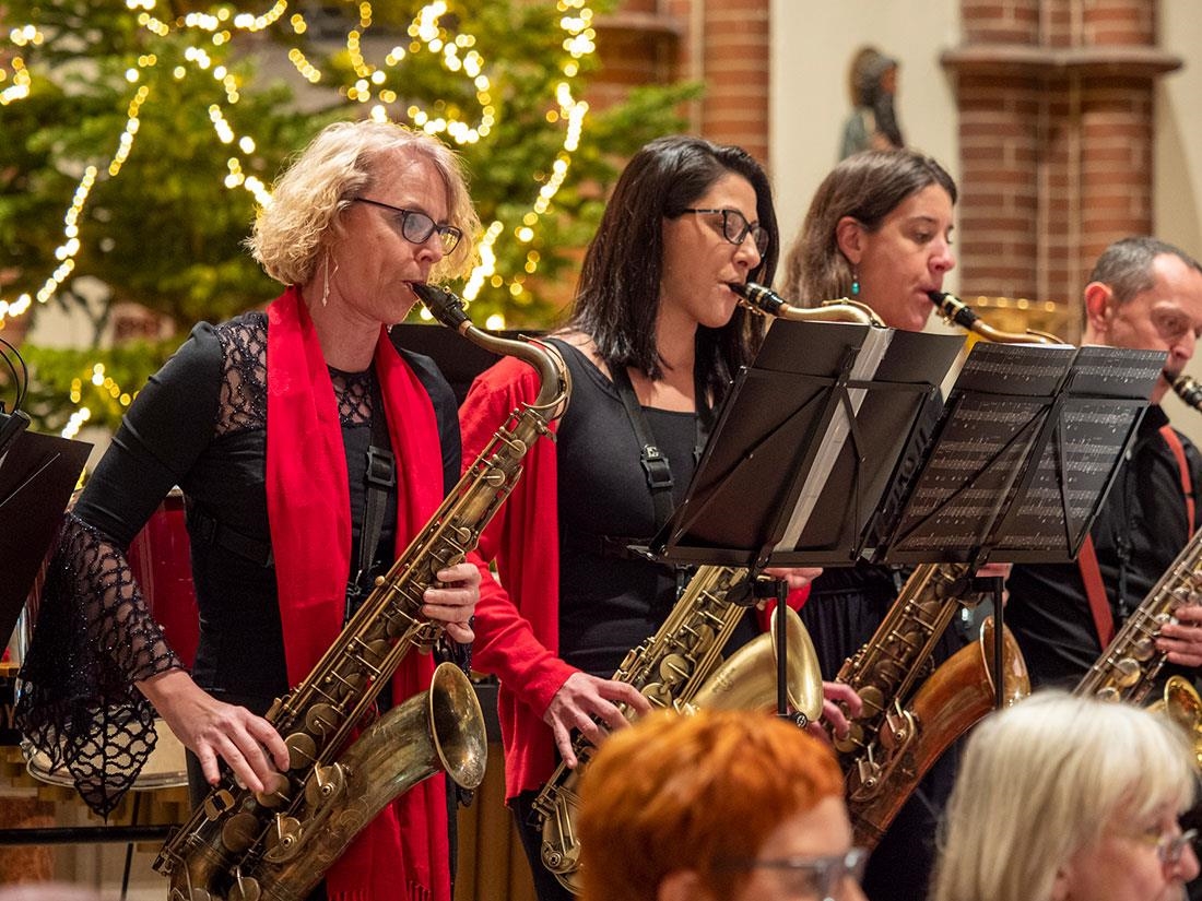 Saxophonistinnen (Foto. Angela Kröll)