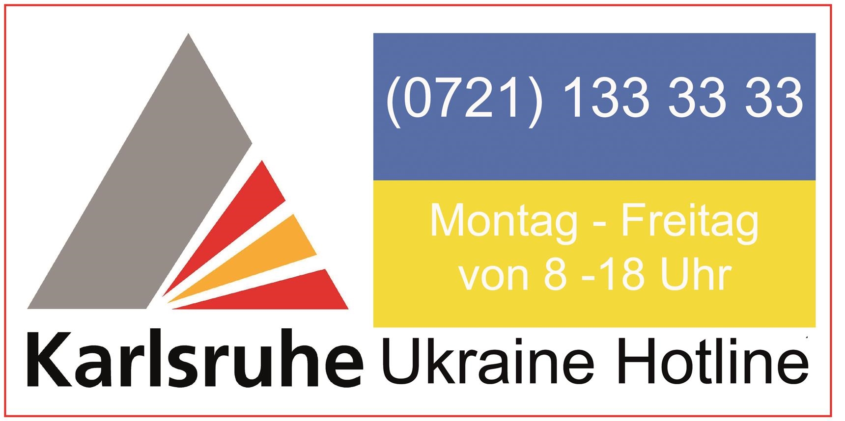 Ukraine Hotline der Stadt Karlsruhe