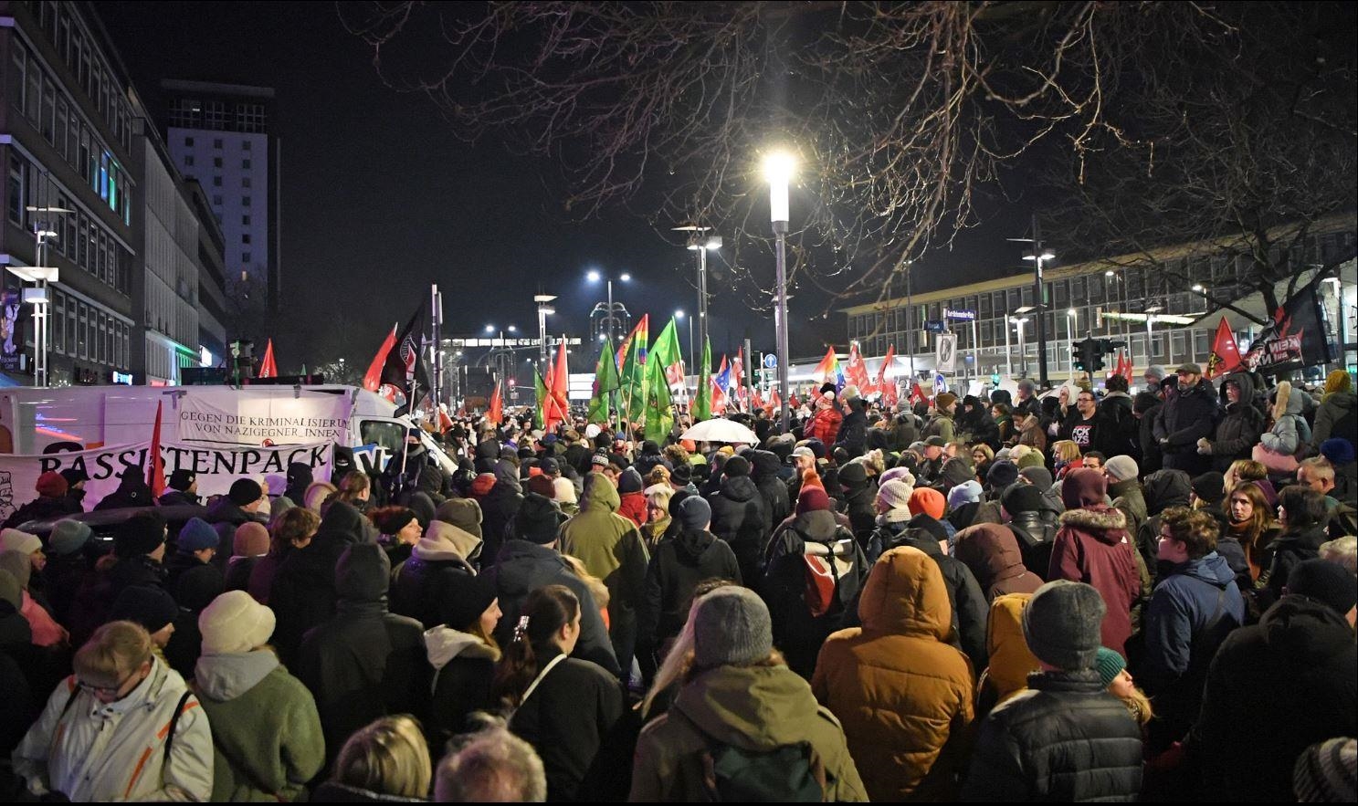 Demo gegen Rechts in Bochum 