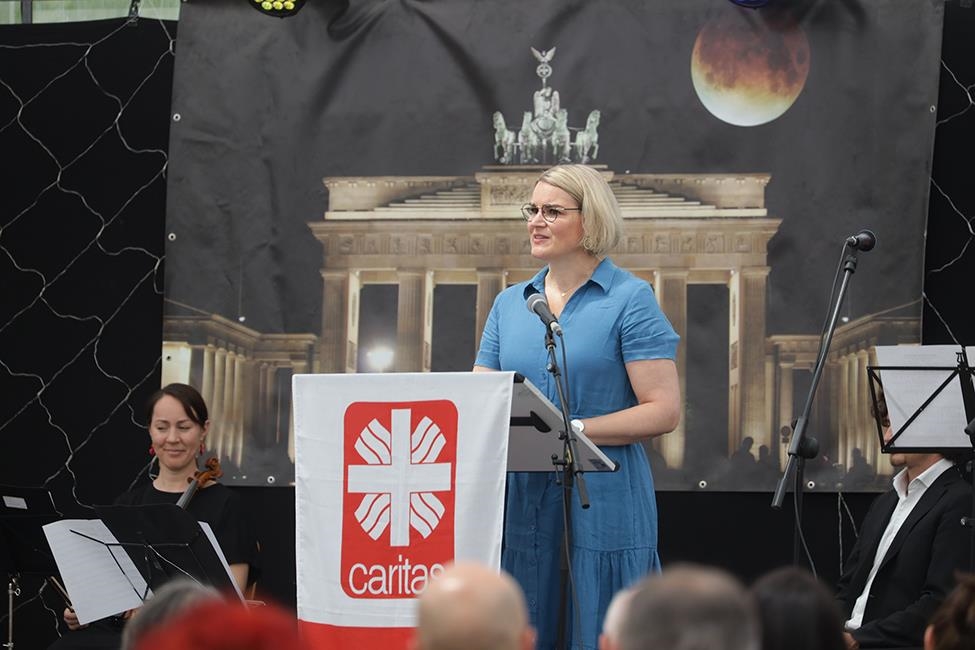 Augsburgs Oberbürgermeisterin Eva Weber (Annette Zoepf)