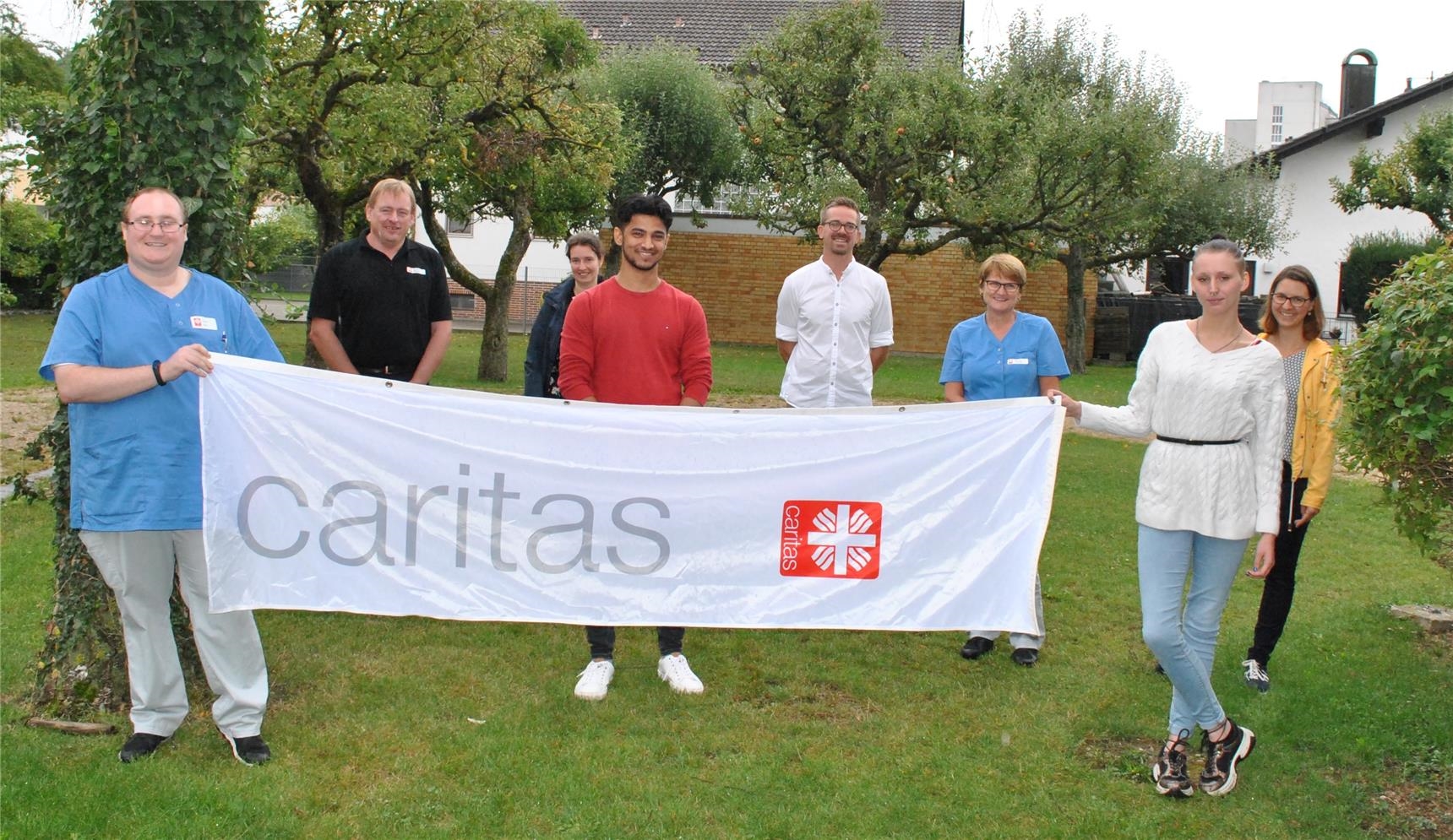 6 junge Menschen starten ihre Berufslaufbahn bei Caritas-Wohnheime und Werkstätten (Konstanze Esch)