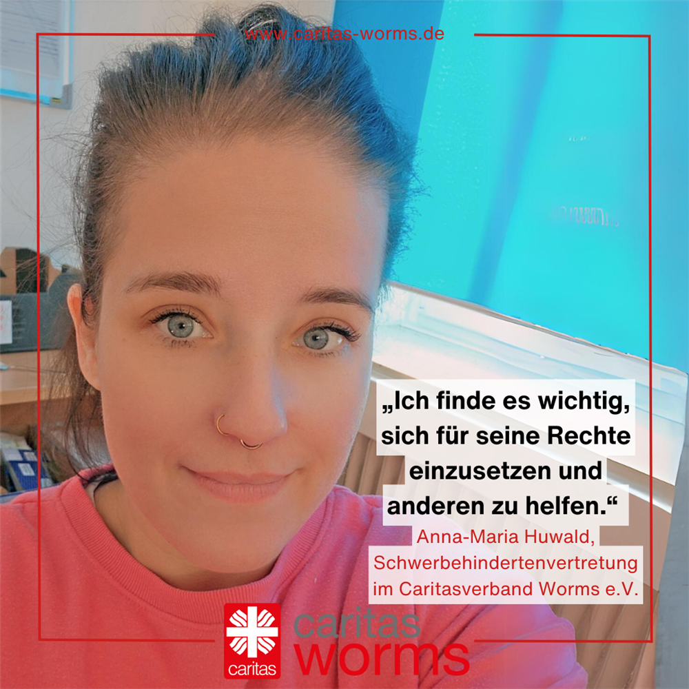 Anna-Maria Huwald im #TeamCaritasWorms (Caritasverband Worms e.V.)