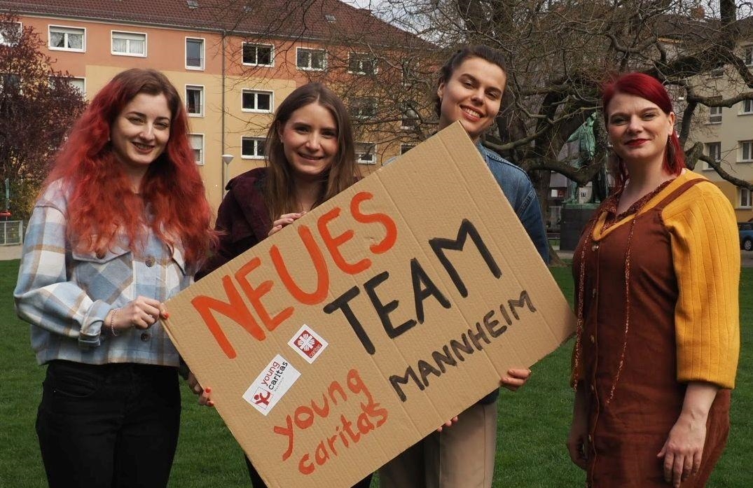 Team der youngcaritas Mannheim