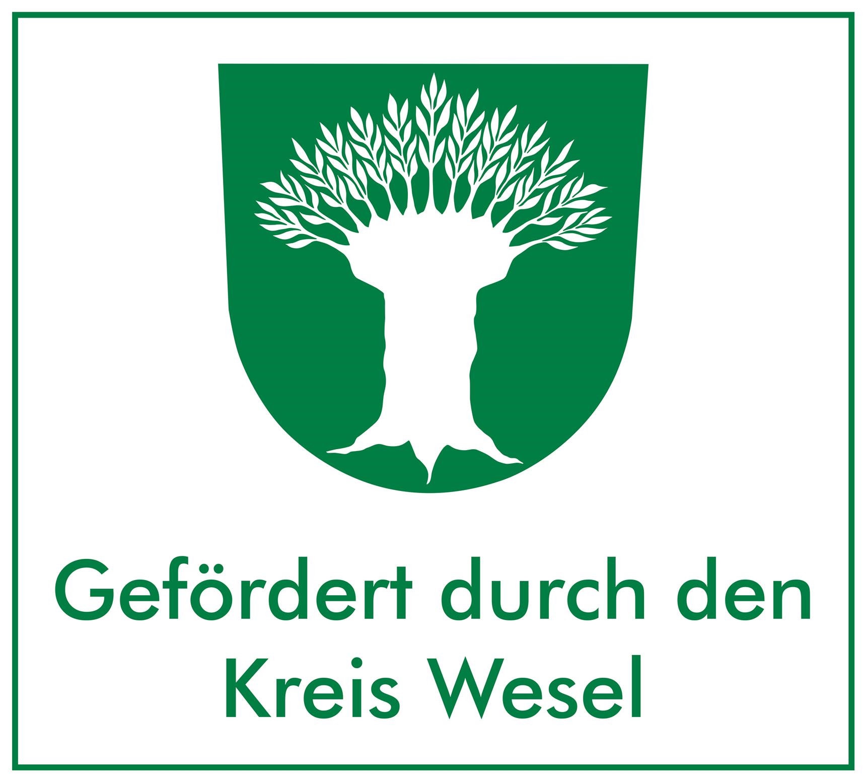 Logo Gefördert durch Kreis Wesel