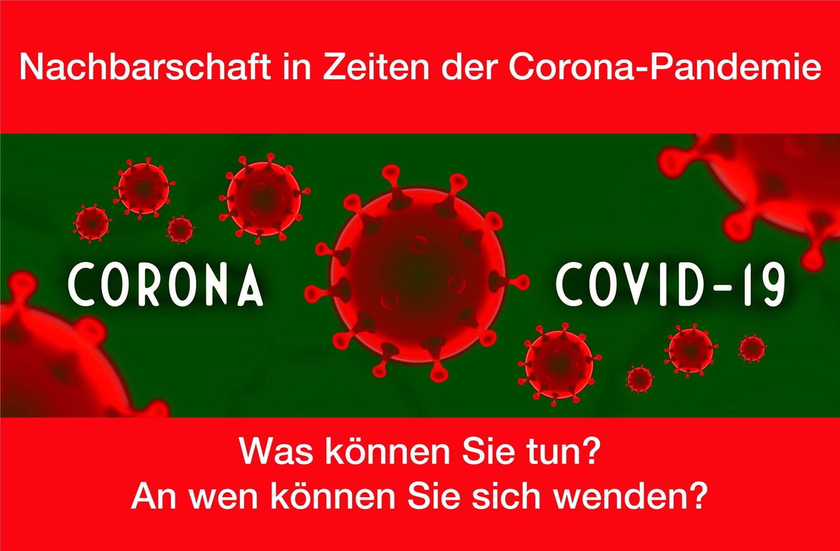 Coronavirus und Nachbarschaft