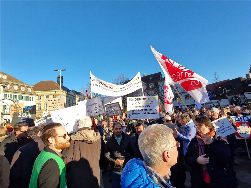 Demo in Esslingen