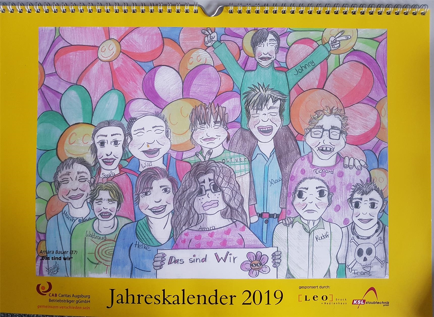 Titelbild des Jahreskalenders 2019.  (Bernhard Gattner)