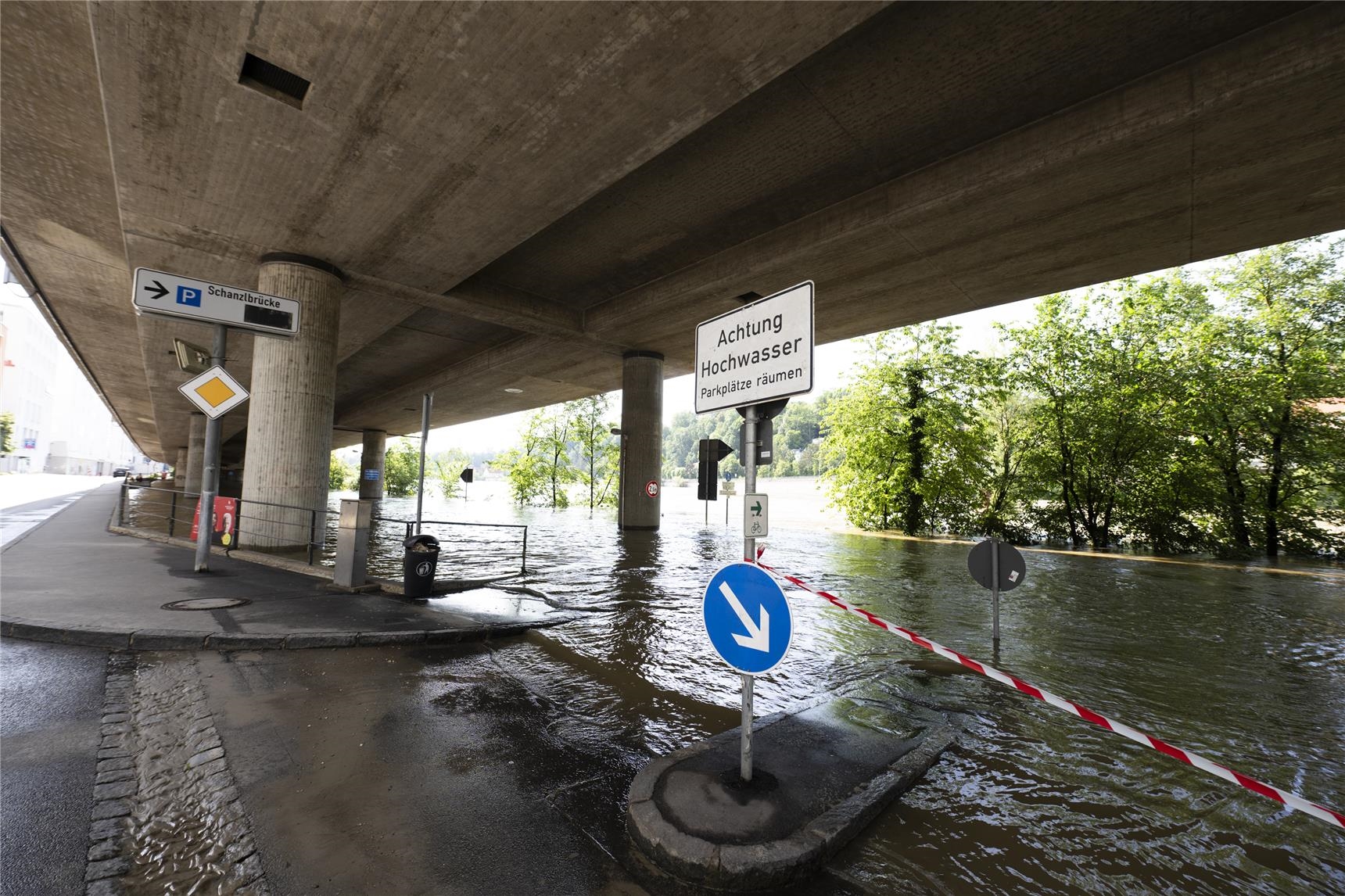 Hochwasser Passau_06.06.2024 (Foto: Annette Etges)