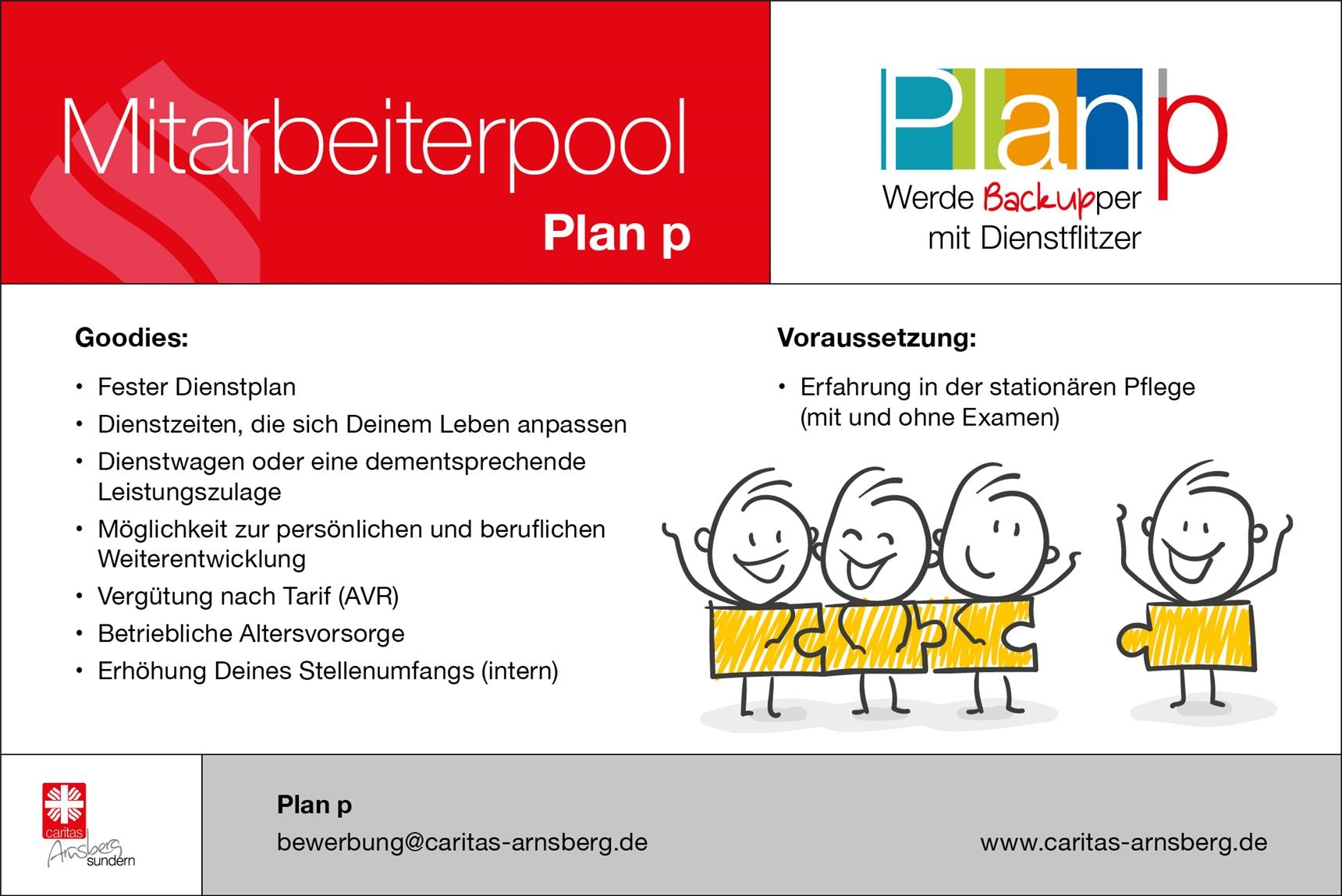 Mitarbeiterpool Plan P