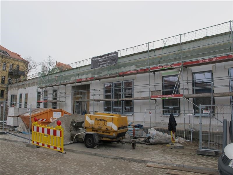 Bauforstschritt Kita St. Benno Februar 2015 (Caritasverband Leipzig e. V.)