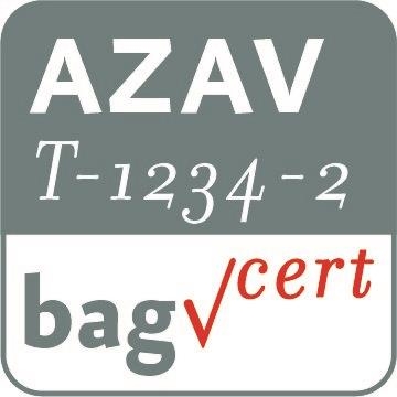 Logo von AZAV 