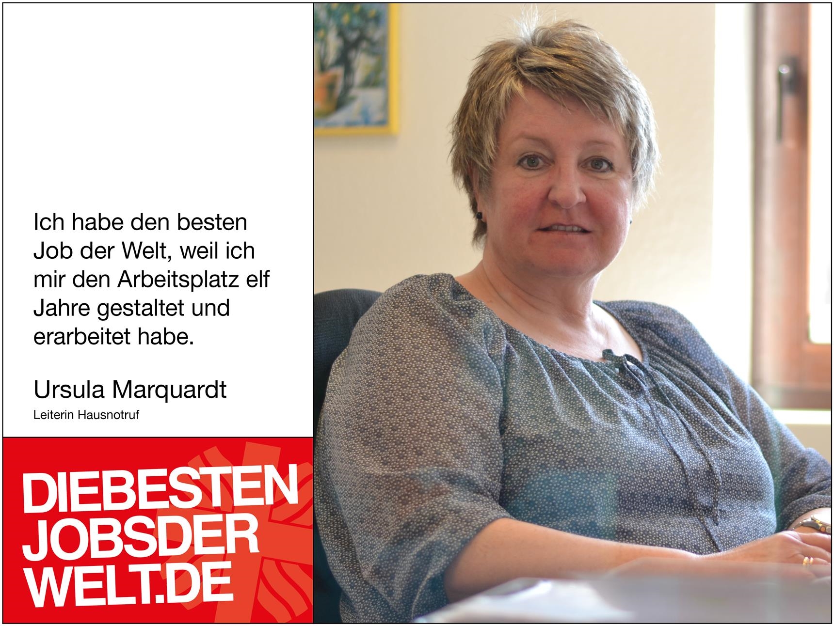 diebestenjobsderwelt - Ursula Marquardt (Foto: Miriam Konietzny)