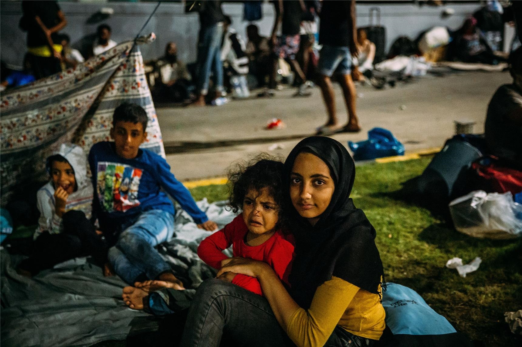 Flüchtlinge aus Lesbos 2 (Foto: Alea Horst)