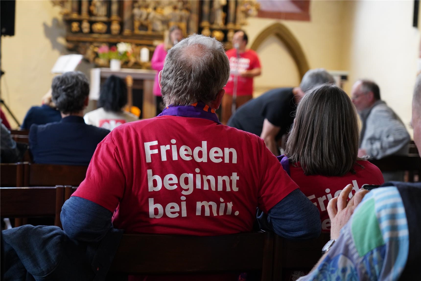 Abend der Begegnung mit Caritas International in der Michaeliskirche 