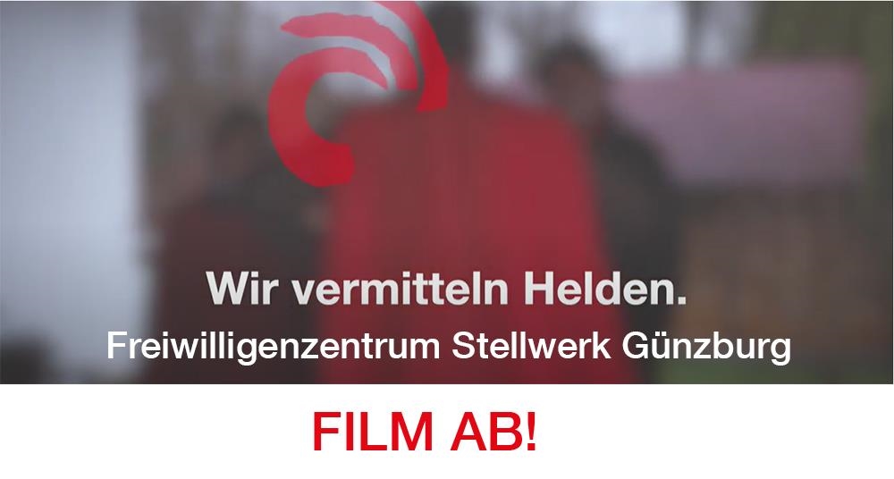 Wir vermitteln Helden -Freiwilligenzentrum Stellwerk Günzburg - Film ab