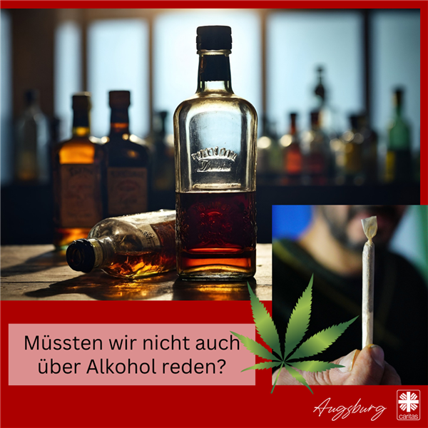 Auch über Alkohol nicht nur über Cannabis diskutieren