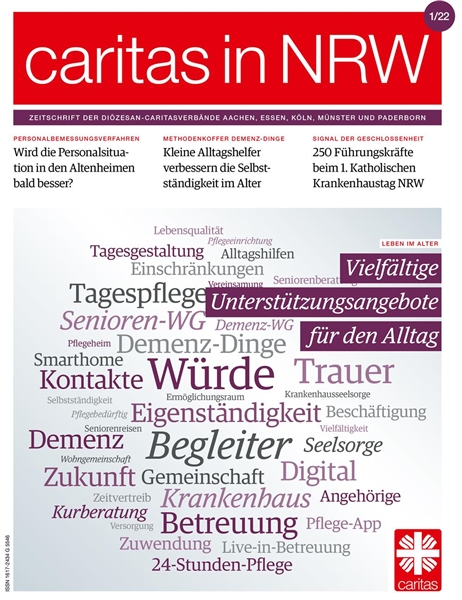 Caritas in NRW Zeitschrift Heft 1/22
