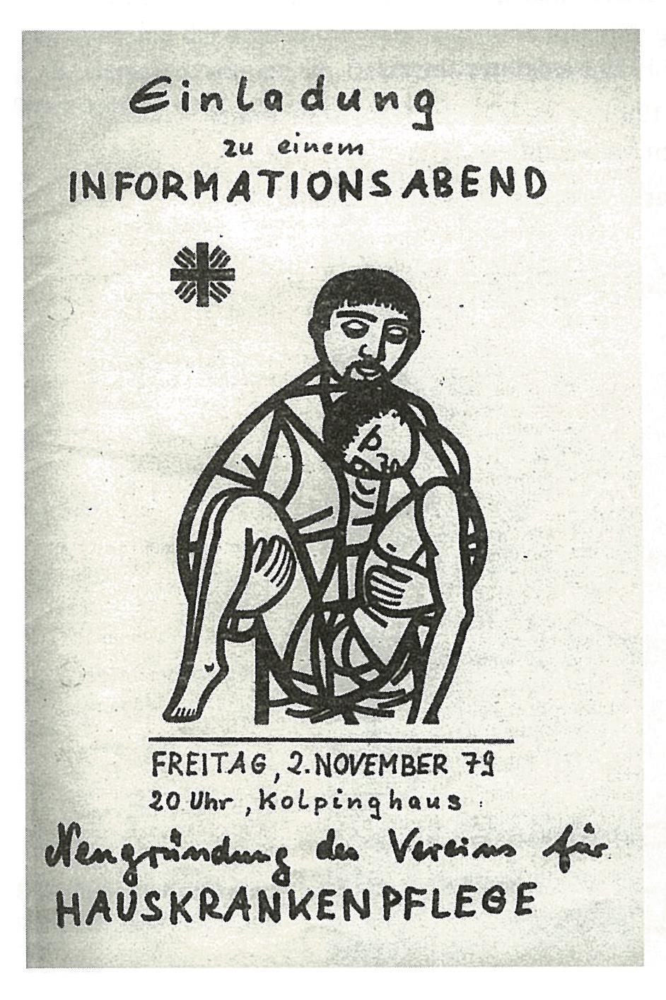 Krankenpflegeverein - 003 - 1979 Krankenpflegeverein_Einladung (DiCV Eichstätt)