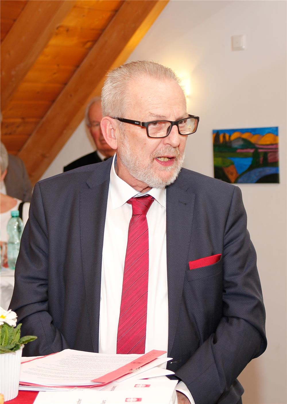 Bürgermeister Klaus Habermann (Bernhard Gattner)
