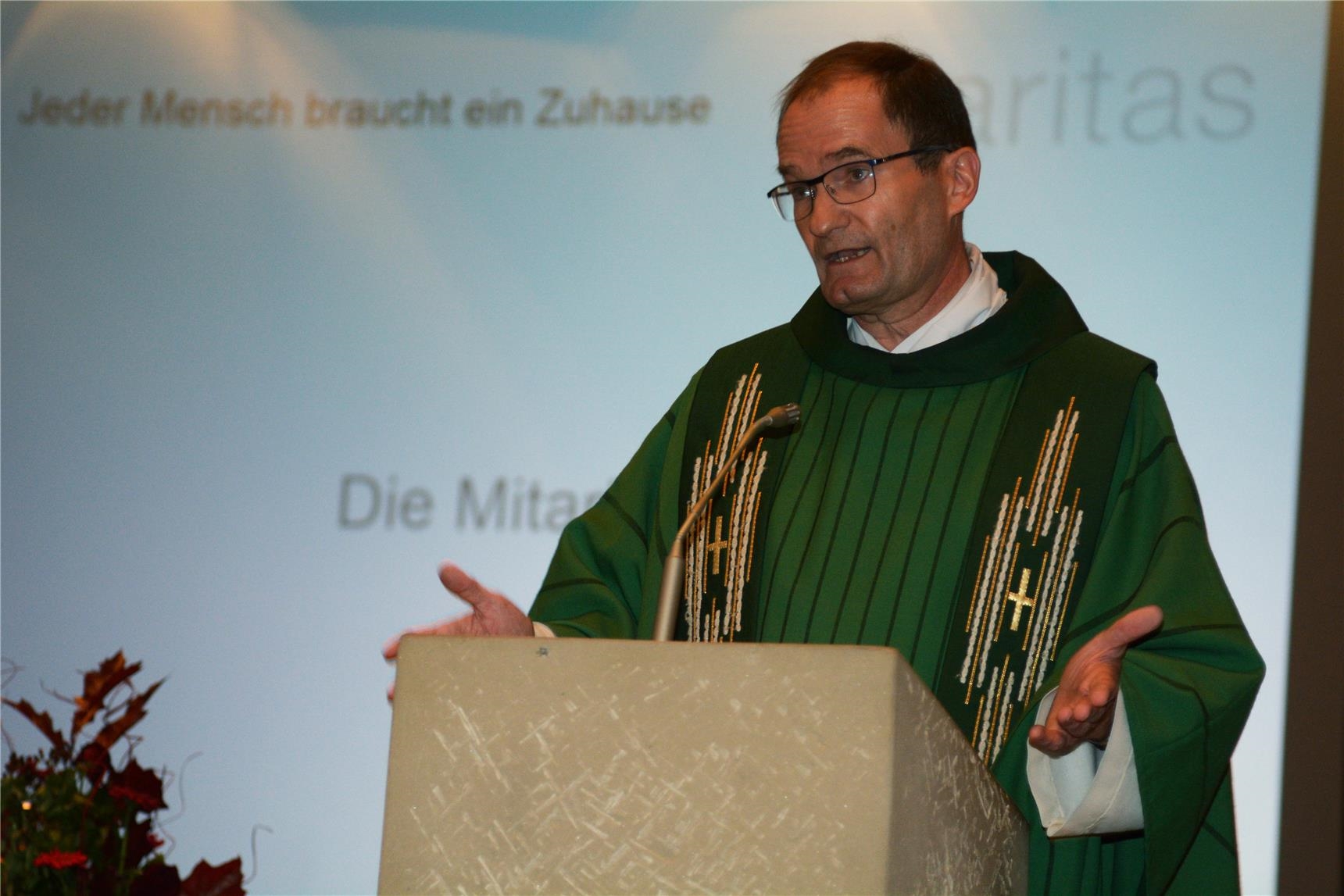 Generalvikar Klaus Pfeffer (   Caritas / Christoph Grätz)