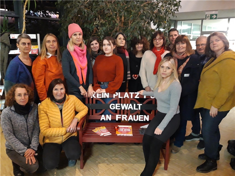 Kein Platz für Gewalt gegen Frauen