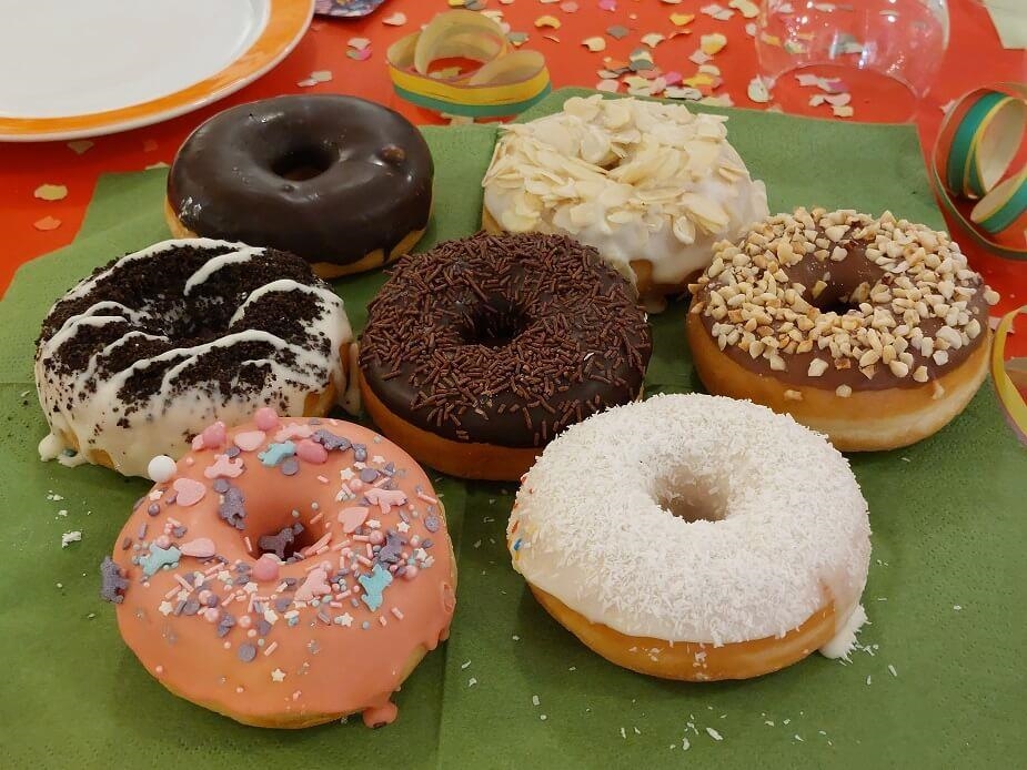 Donuts in allen Varianten 