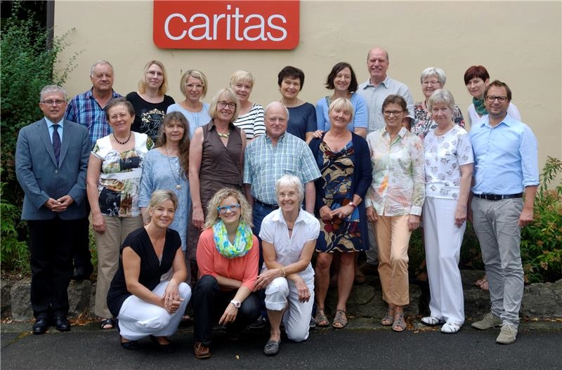 Gruppenbild Jubiliare (Caritas Konstanz)