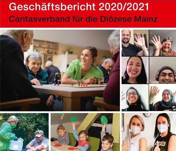 Titelbild des Geschäftsberichts 2021