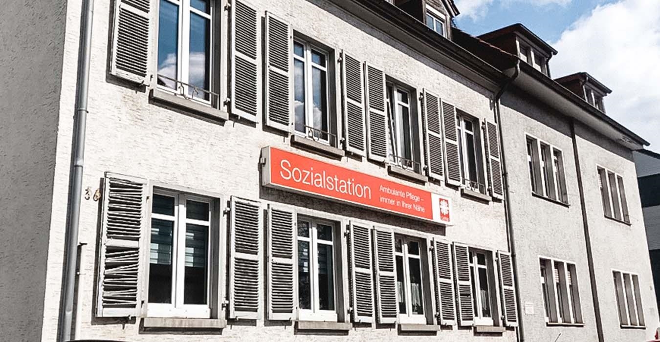 Gebäude der Sozialstation Saarlouis-Saarwellingen des Caritasverbandes Saar-Hochwald