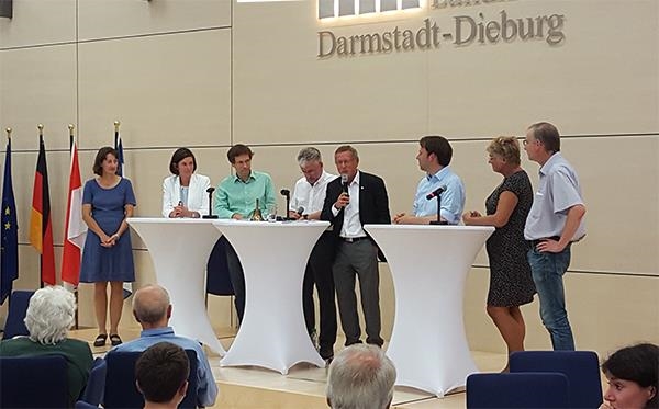 Podiumsgespräch, mehrere Personen (Caritasverband Darmstadt e. V. / Grünig)