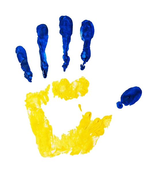 Ukraine-Hand