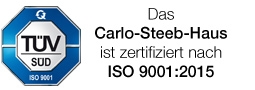 Zertifikat TÜV Carlo-Steeb-Haus