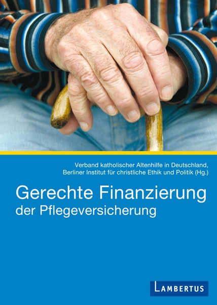Cover des Buches "Gerechte Finanzierung der Pflegeversicherung"