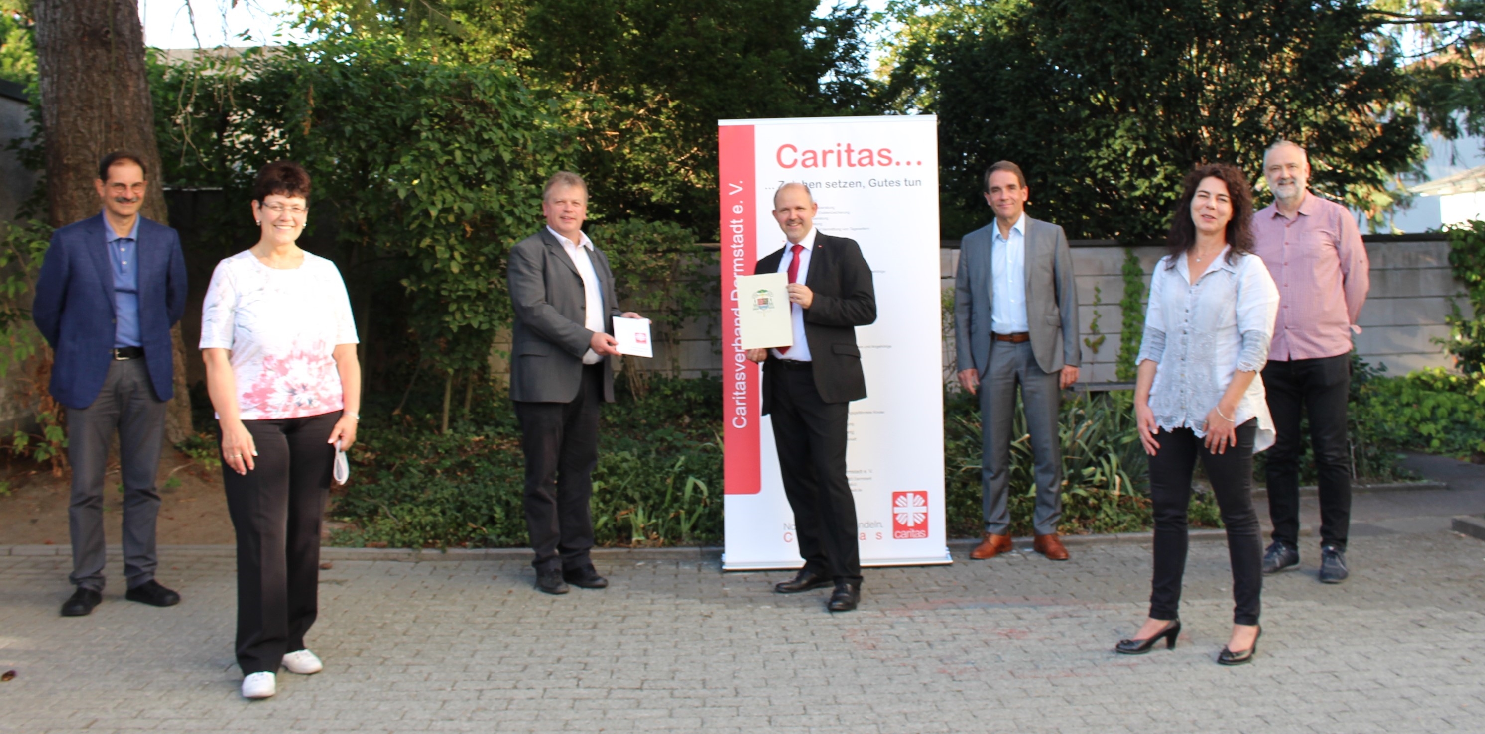 Aufsichtsrat verabschiedet Ansgar Funcke (Caritasverband Darmstadt e. V.)
