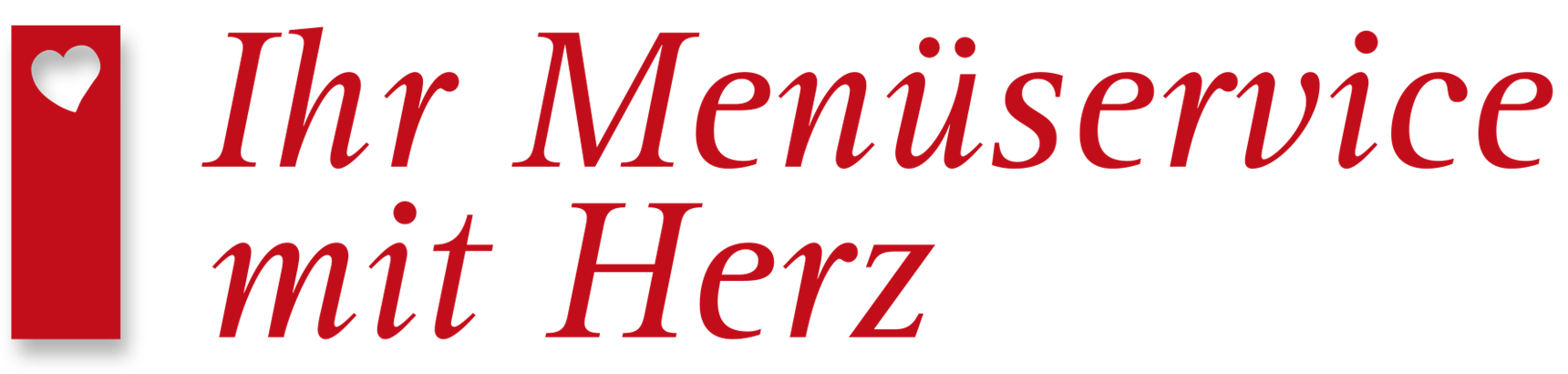 Ihr Menüservice mit Herz_2_Logo