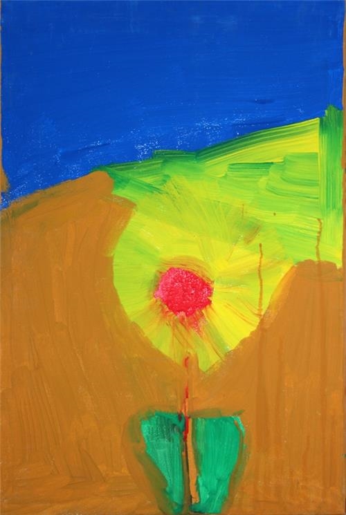 089 - Julia Ott - Sonnenblume - 40 x 60 