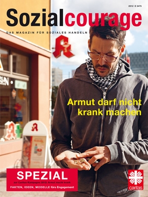 Titelbild der Ausgabe Sozialcourage spezial 2012