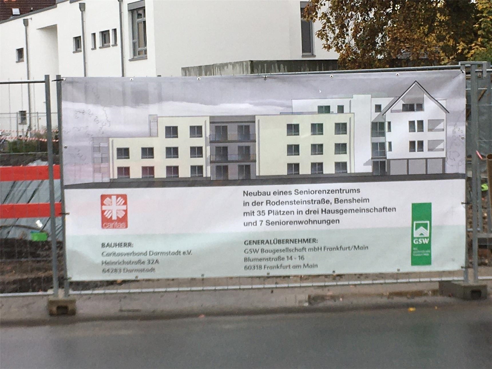 November 2020, Rodensteinstraße 
