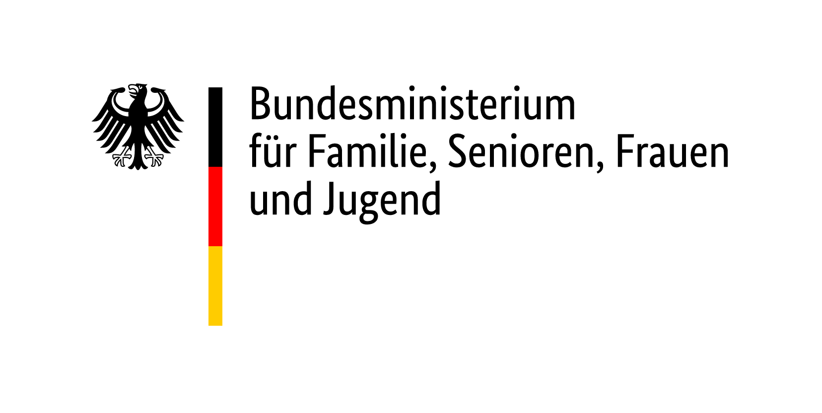Logo Bundesministerium für Familien, Senioren, Frauen und Jugend