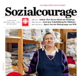Cover vom Magazin Sozialcourage