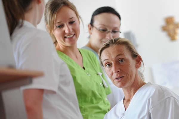 Dienstbesprechung im Krankenhaus