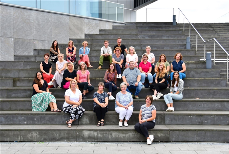 Teamfoto aufsuchende Hilfen 