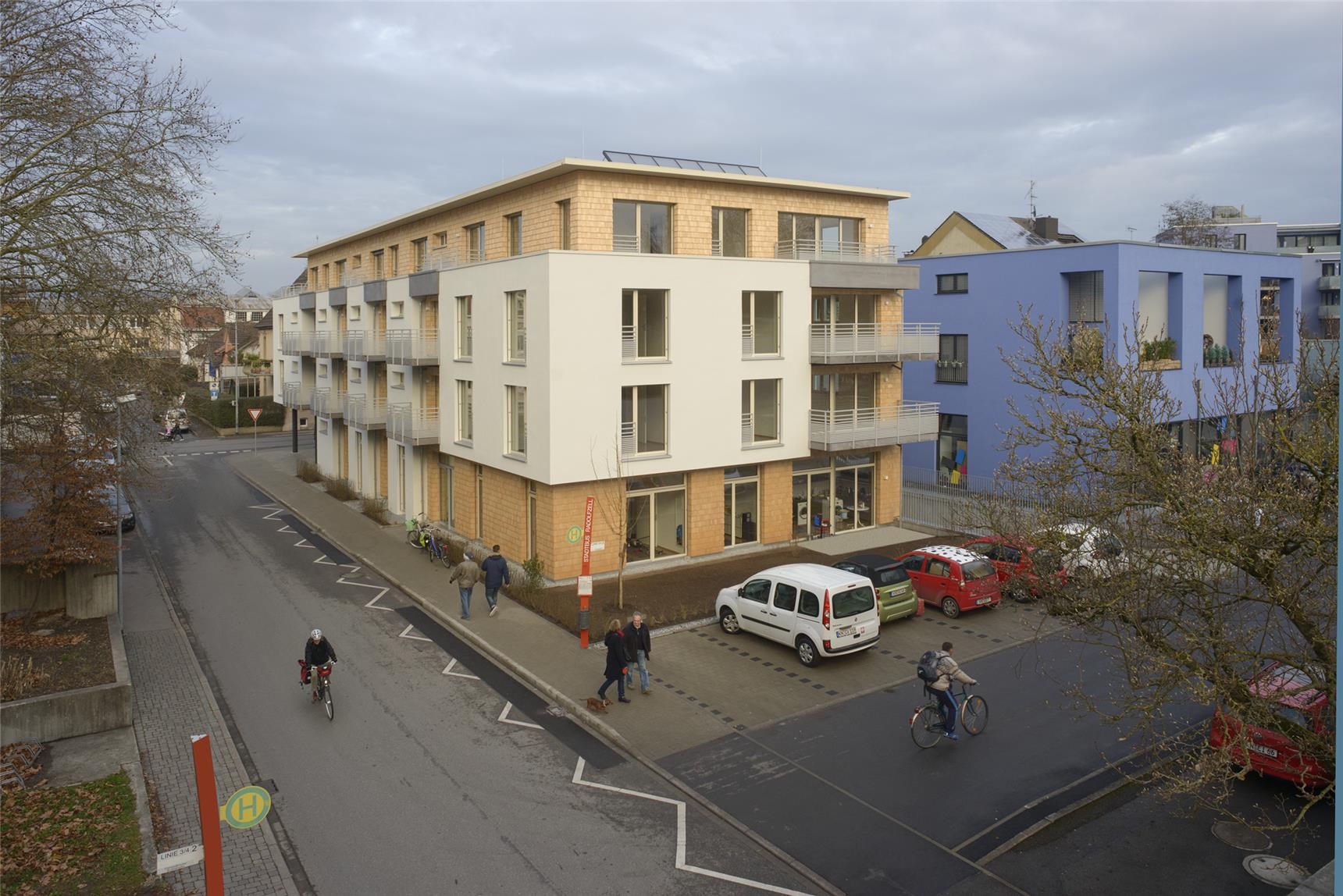 Gebäudeaußenansicht (Caritas Konstanz)