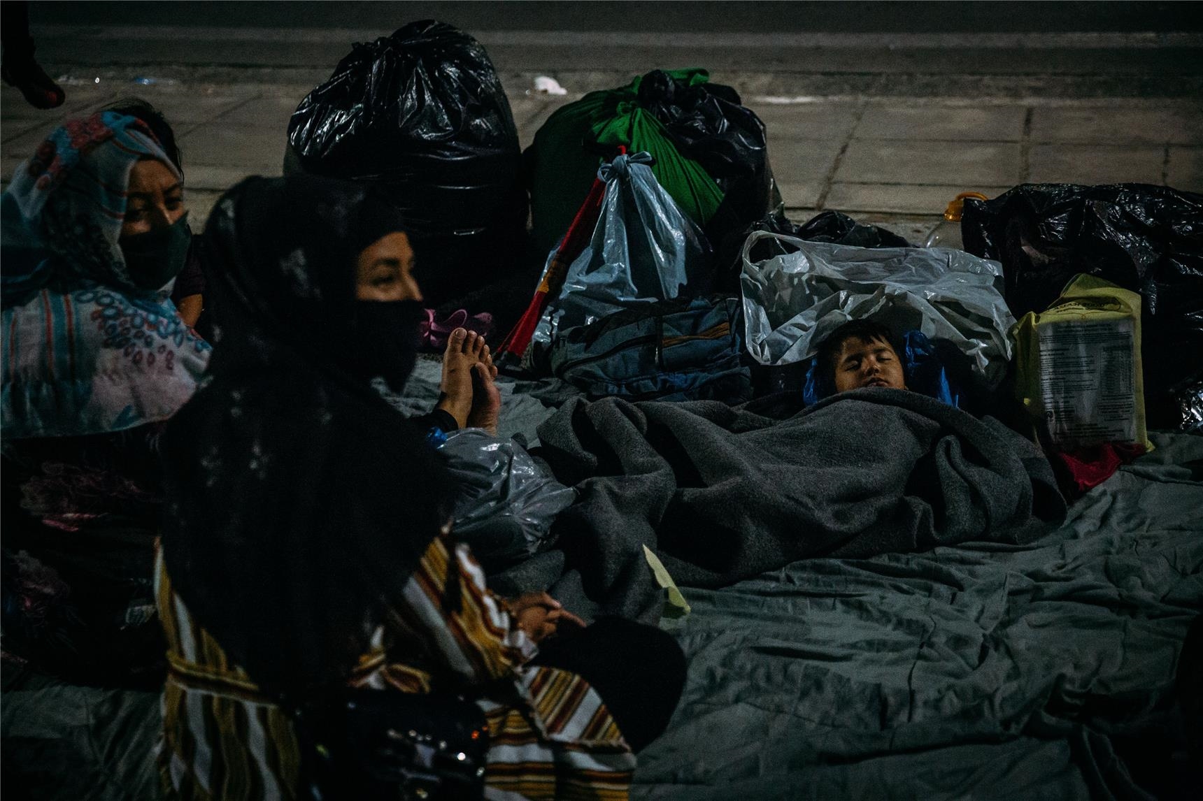 Flüchtlinge aus Lesbos 1 (Foto: Alea Horst)