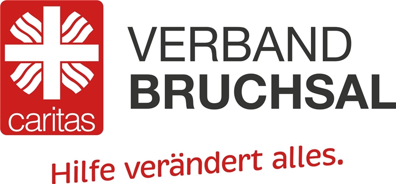 Logo Caritasverband Bruchsal mit Claim