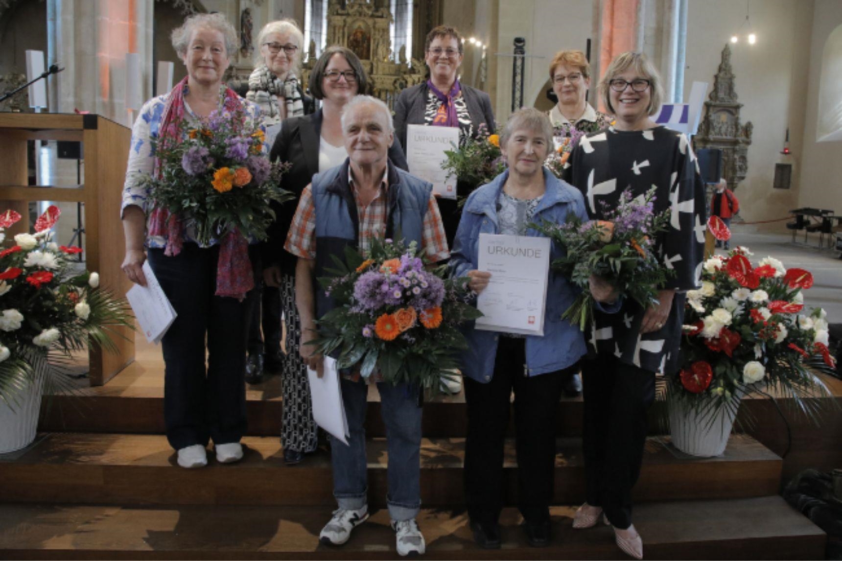 Auszeichnung Ehren- und Hauptamtliche Festgottesdienst Katholikentag 